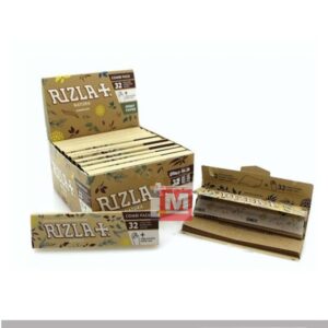 Cartine Rizla Natura Hemp King Size Slim – in Canapa con Filtri 32 Libretti