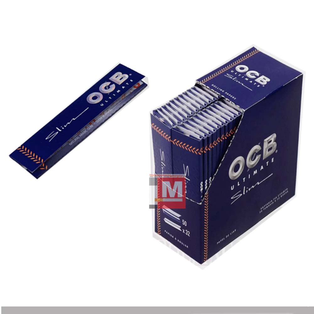 Cartine OCB Ultimate King Size Slim Ultra Sottili – 50 Libretti