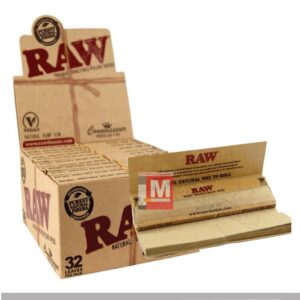 Cartine RAW Classic Connoisseur King Size Slim con Filtri 24 Libretti