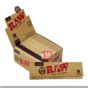Cartine RAW Classic King Size Slim Naturali 50 Libretti