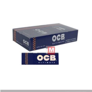 Cartine OCB Ultimate Corte Blu Ultra Sottili – 25 Libretti
