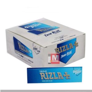 Cartine Rizla Blu King Size Slim – Lunghe Regolari 50 Libretti