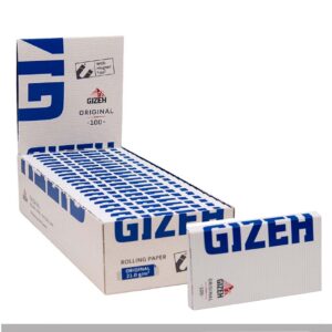 Cartine Gizeh Original Blue Magnetic Corte Doppie 20 Libretti
