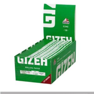 Cartine Gizeh Green Fine Corte 50 Libretti Naturali