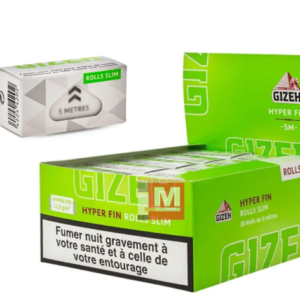 Cartine Gizeh Rolls Hyper Fine Slim 5 Metri 20 Rotolini
