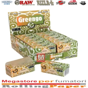 Cartine Greengo Rolls Slim – 4m Non Sbiancate Senza Cloro 24 Rotoli