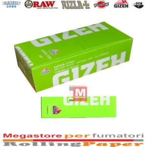 Gizeh Cartine Super Fine Corte Verde – 50 Libretti