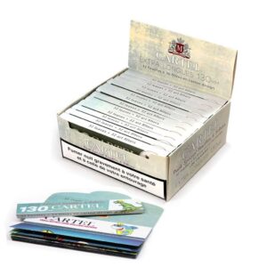 Cartine Cartel Ocean World King Size Slim con Filtri in Carta – 24 Libretti Originali