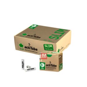 Filtri ActiTube Extra Slim 6mm – Carboni Attivi, 10 Box x 50 Filtri