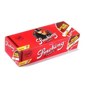 Tubetti Smoking Extra Long 24mm Filter 8mm con Filtro – Box da 200 Sigarette Vuote Tubes Tubetti Smoking Extra Long Filter 200 8mm Con Filtro Box Da 200 Sigarette Vuote