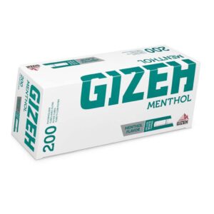 Gizeh Tubetti Menthol 8mm – 1 Box da 200 Tubi